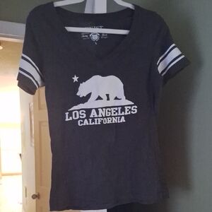 Gray Los Angeles California T-Shirt